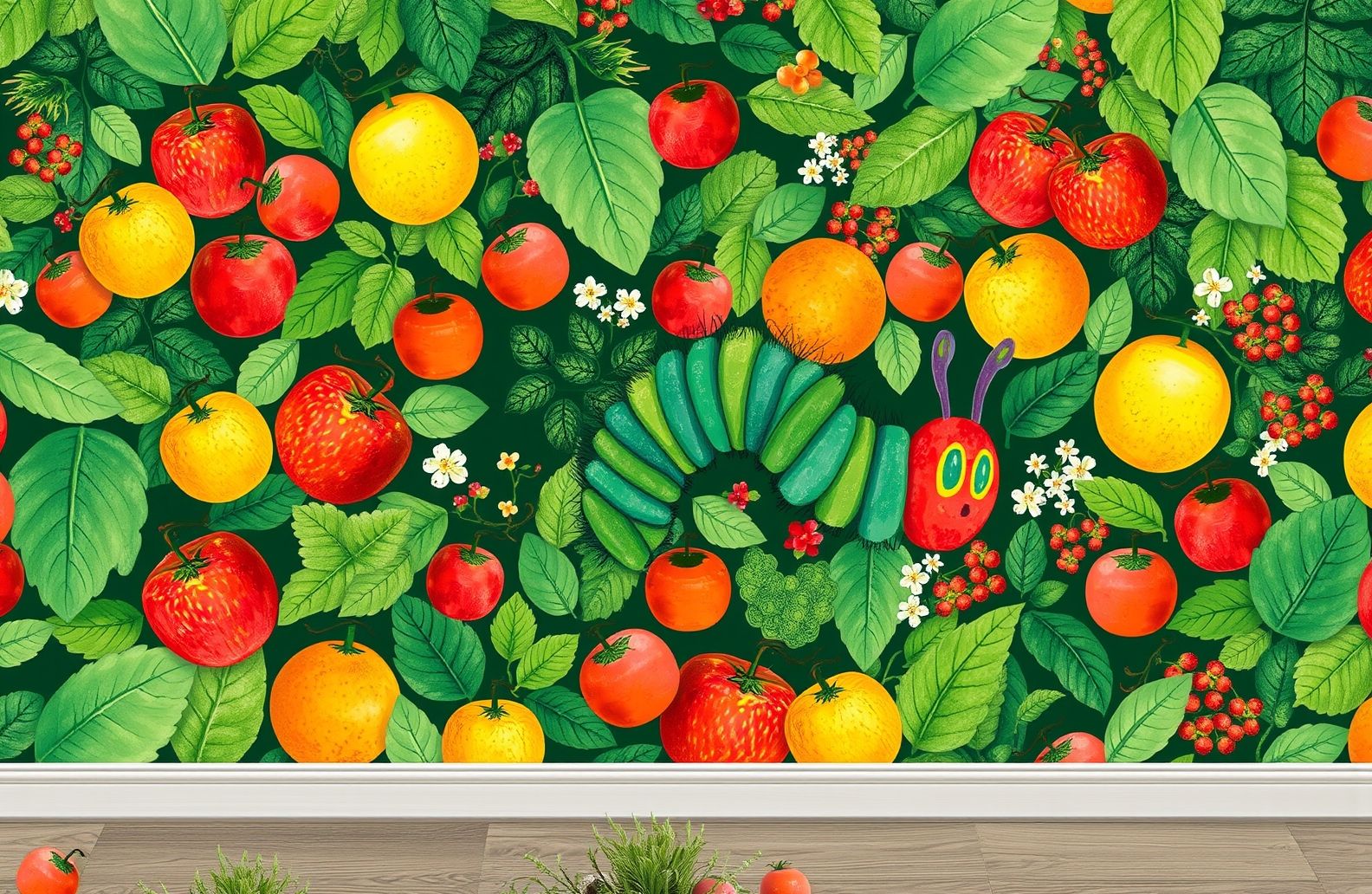 The Very Hungry Caterpillar Wallpaper