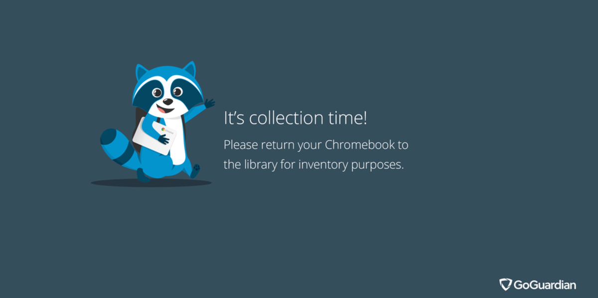 Tip to make end of year Chromebook collection easy