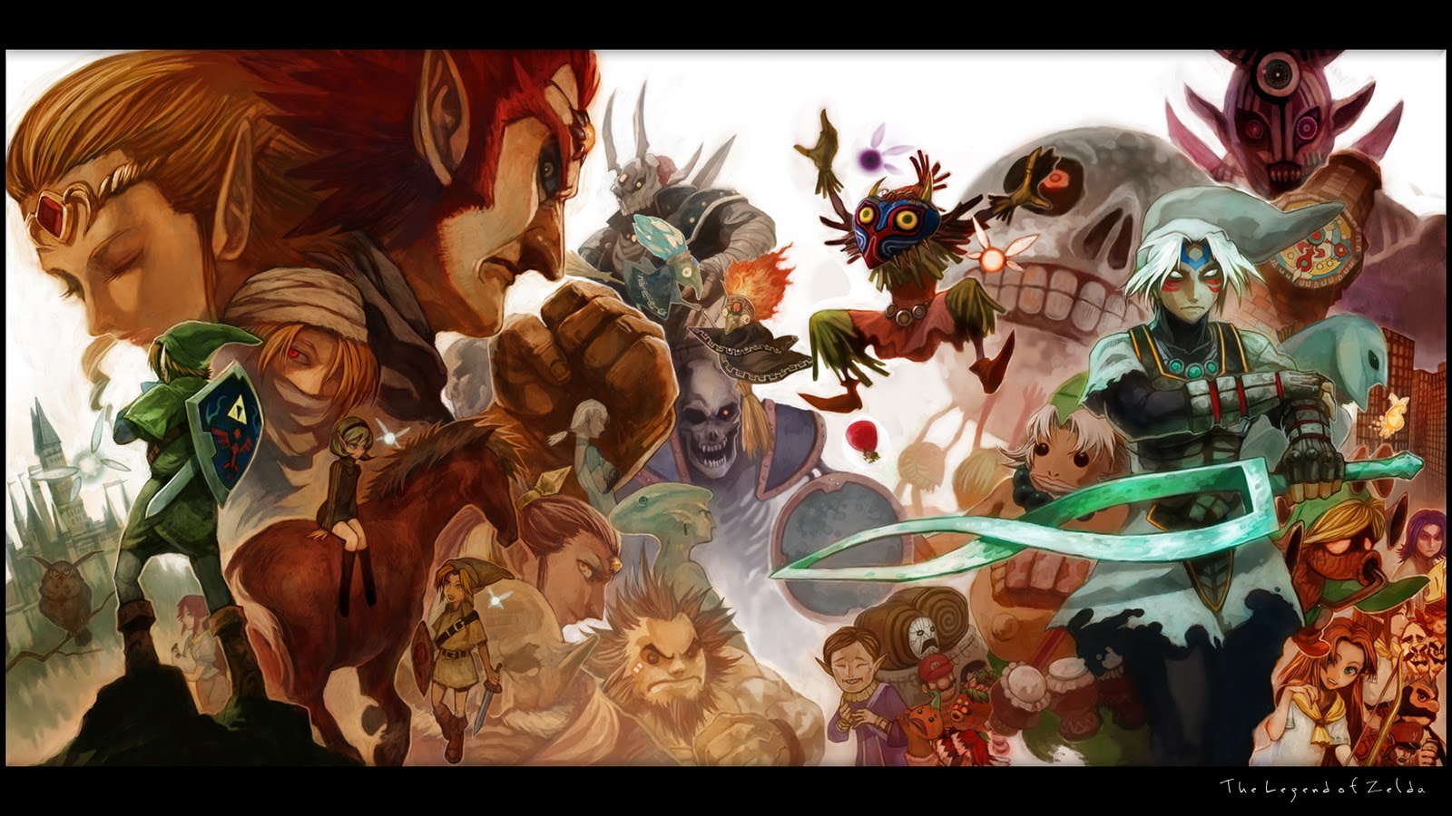 Beaten With A Flail So I Ll Leave You This Epic Zelda Wallpaper