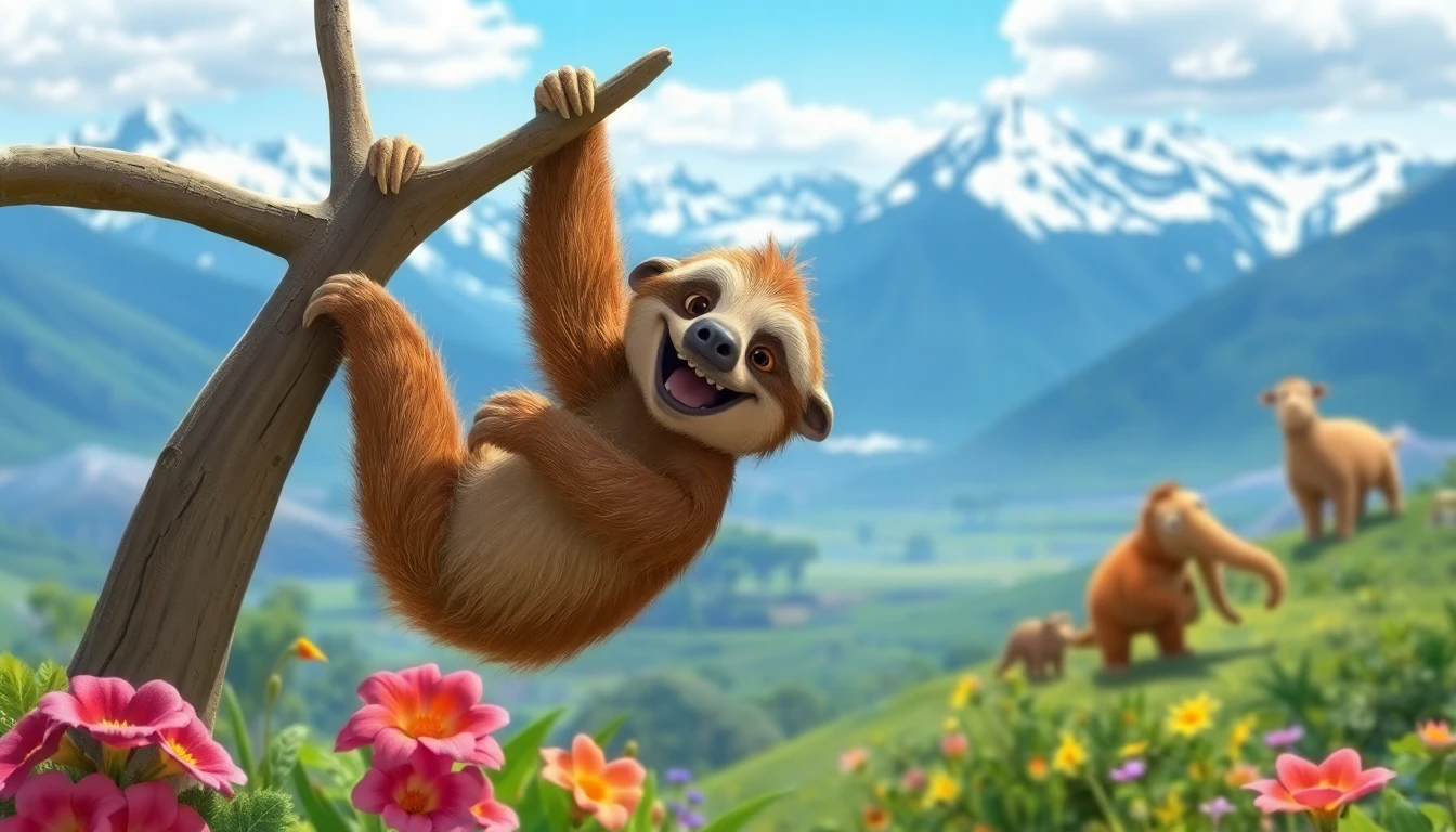 Ice Age Wallpaper Sid