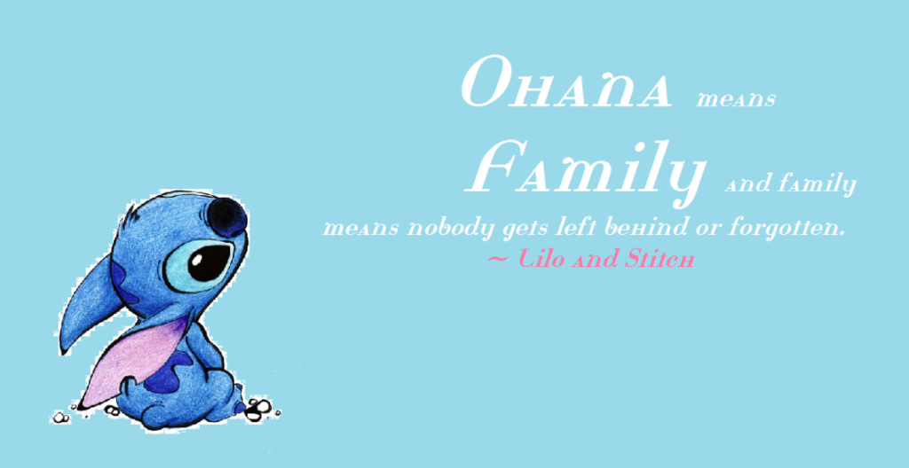 Lilo and Stitch   Ohana means Family by sakurax24 1024x528