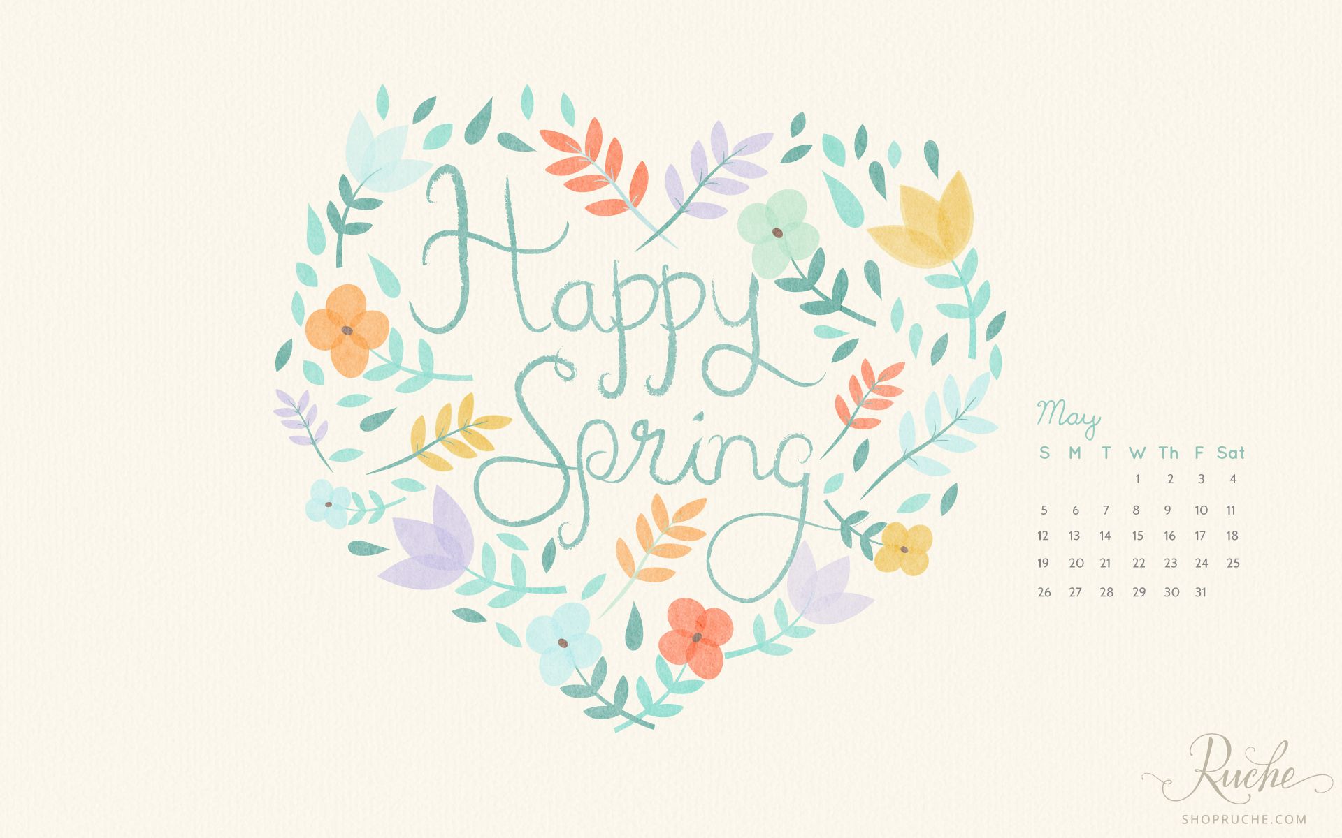 Shopruche Wallpaper May Spring Quotes
