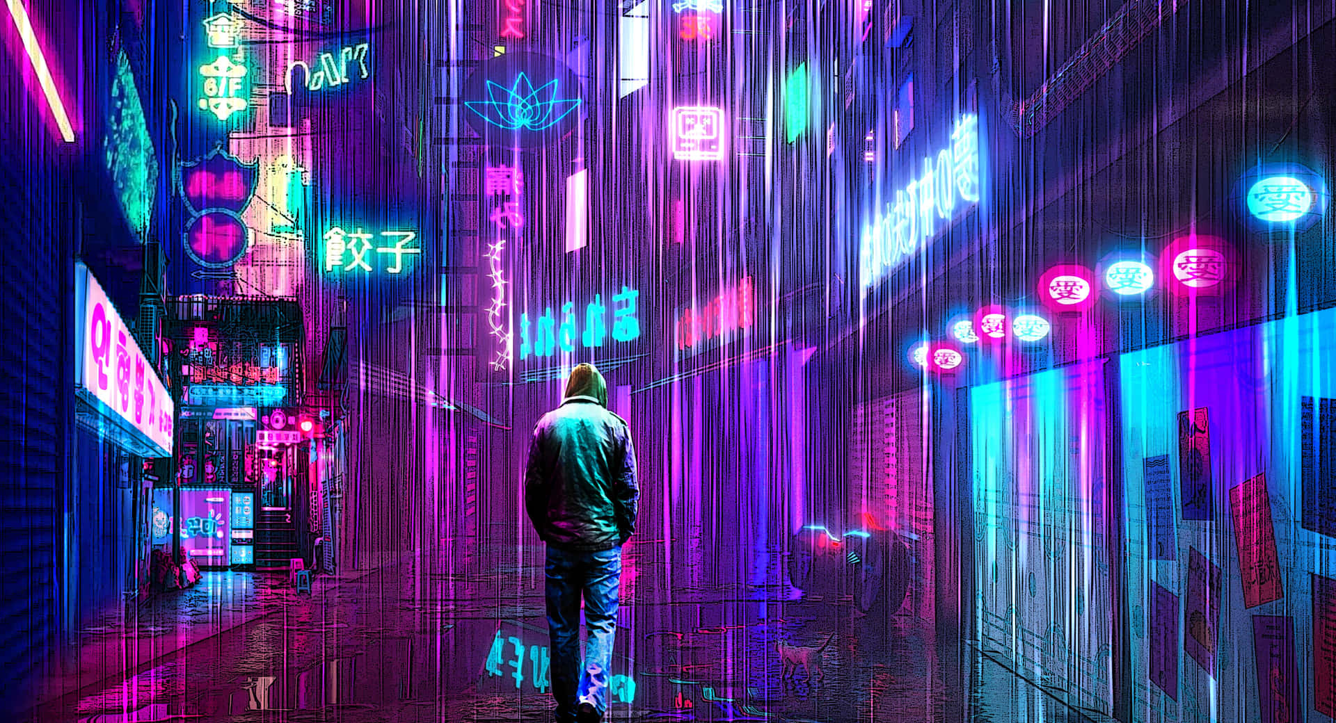 Neon Gaming Wallpaper