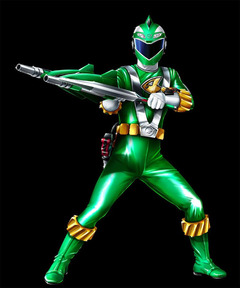 Power Rangers Rpm Green Ranger By Dxpro