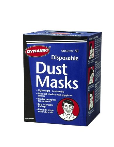 Dynamic Paint Ah002100 Disposable Dust Masks Pack Of
