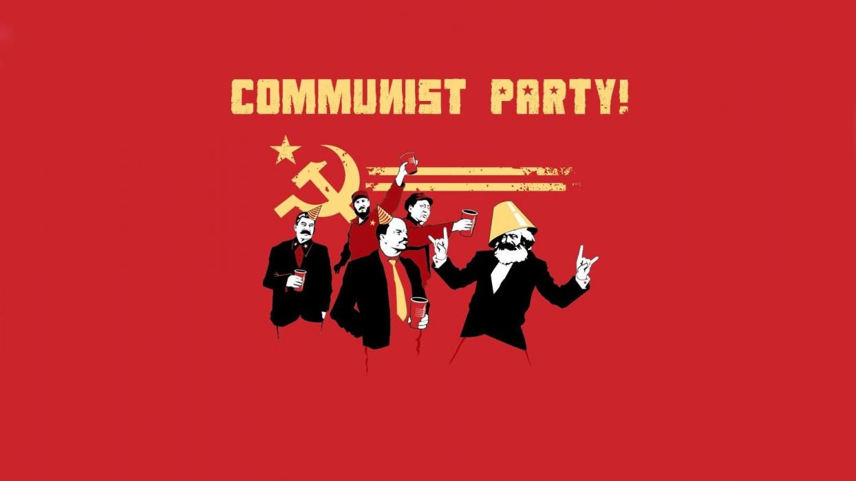 Munism Stalin Threadless Lenin Karl Marx Fidel Castro Mao