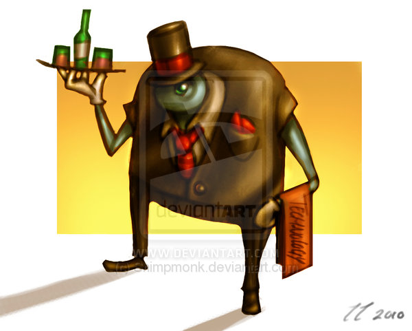 Mr Robot Butler By Shimpmonk
