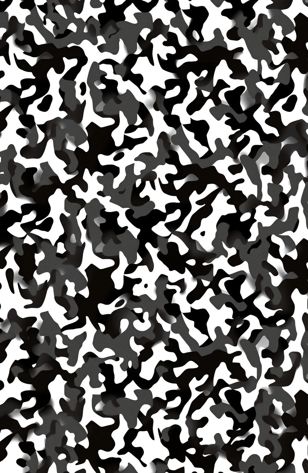 Black And White Camo Wallpaper