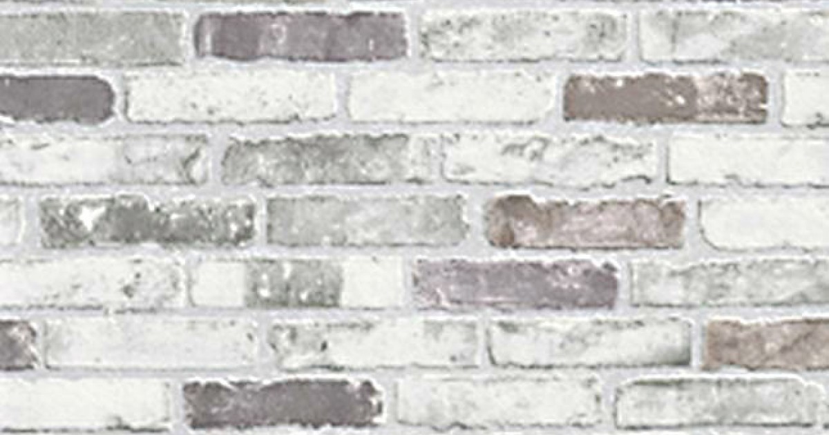 White Grey Brick Wallpaper 1200x630