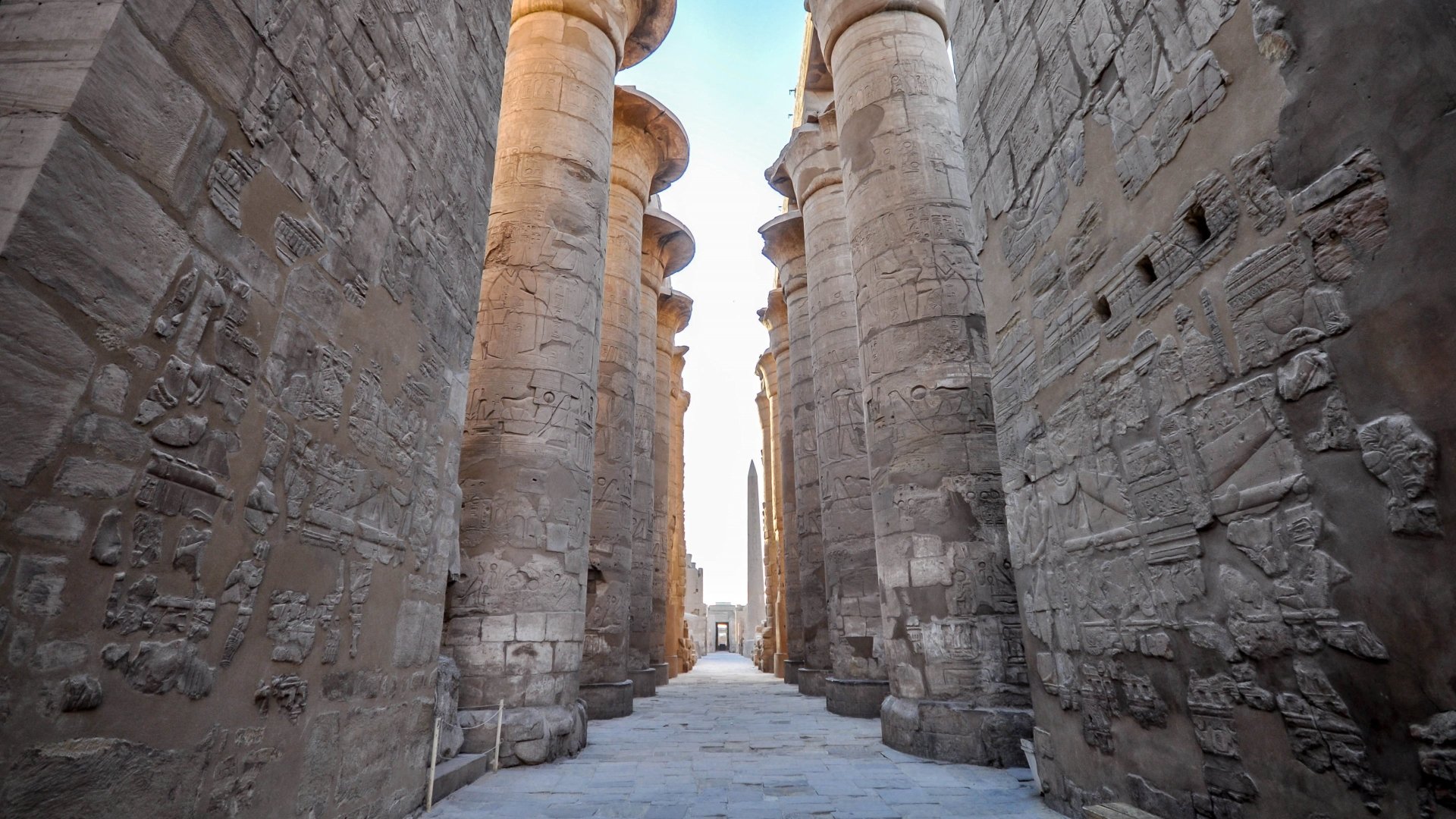 Karnak Temple HD Wallpaper Background Image