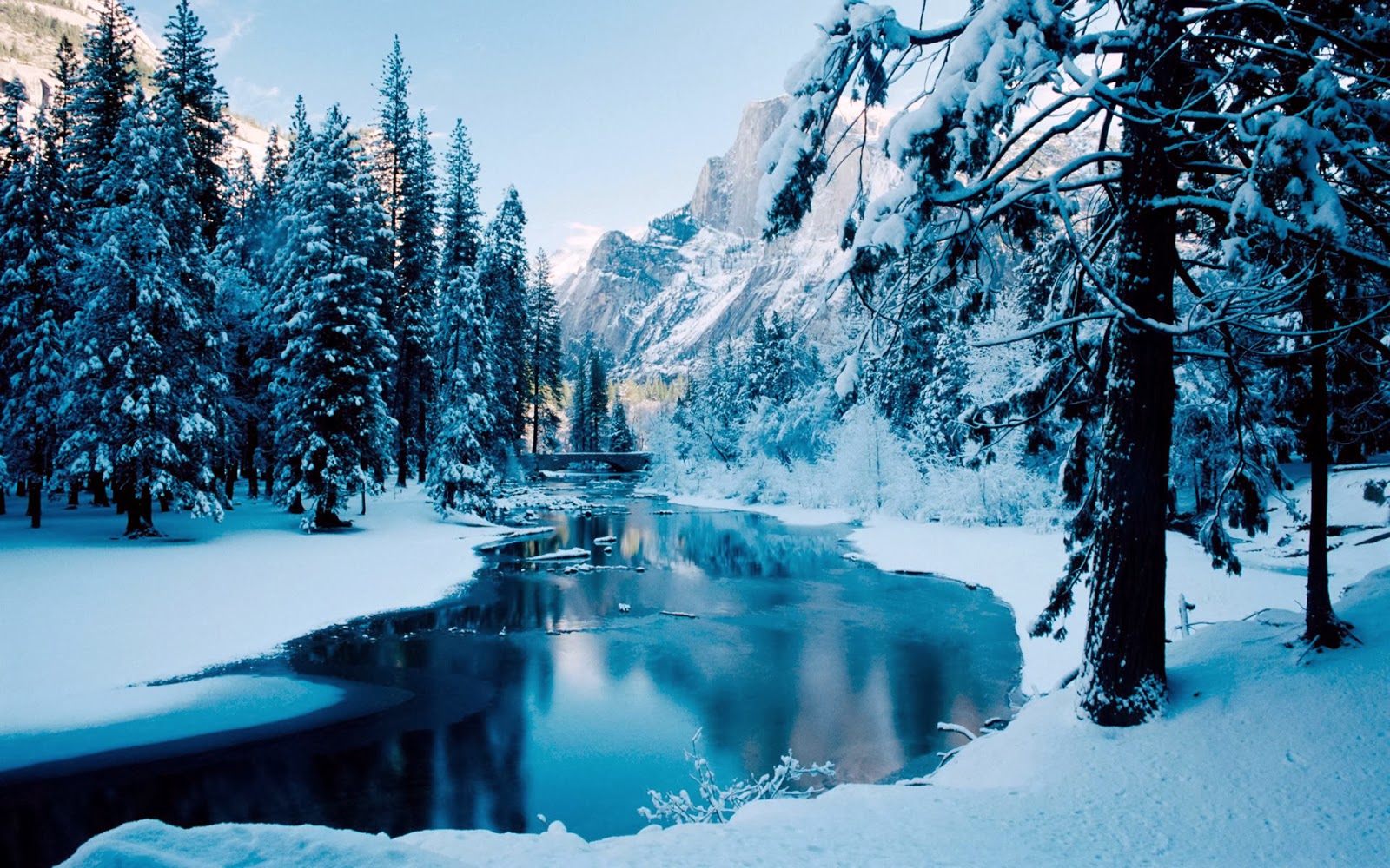 Desktop Backgrounds 4U Winter Scenes