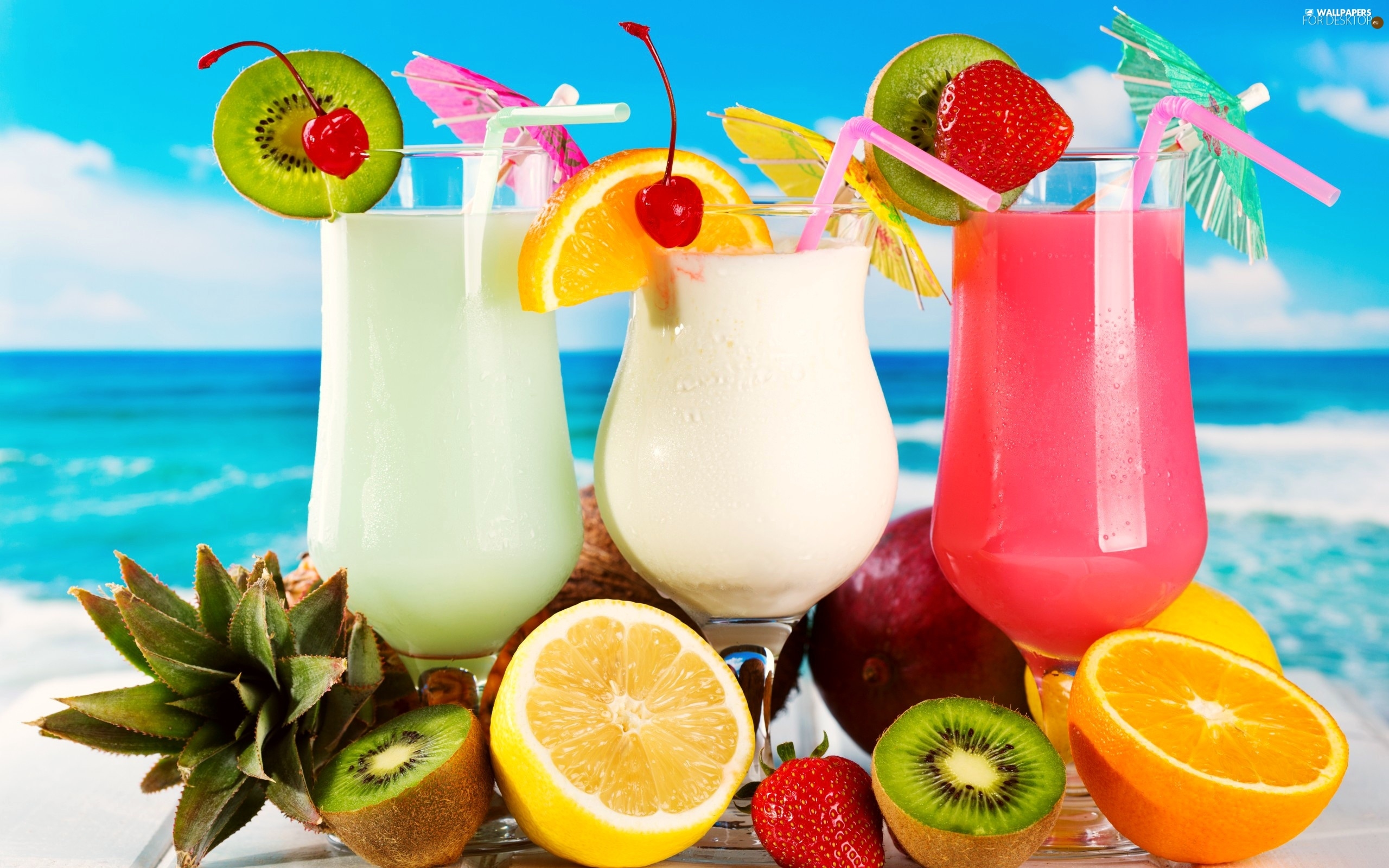 Drinks Summer Color For Desktop Wallpaper