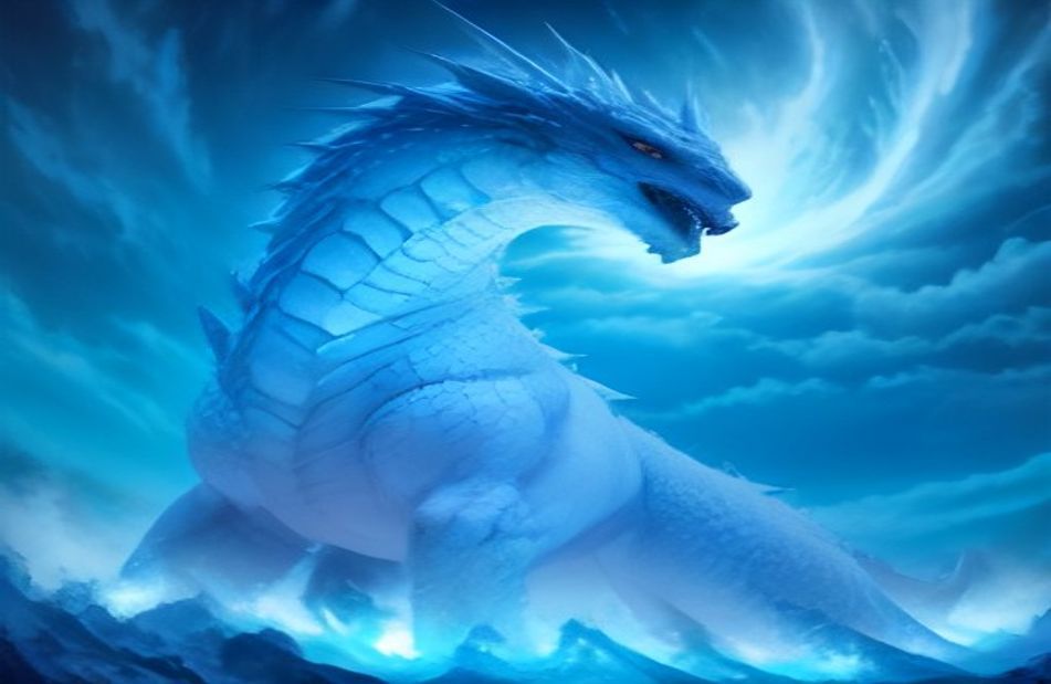 Blue Eyes White Dragon Wallpaper