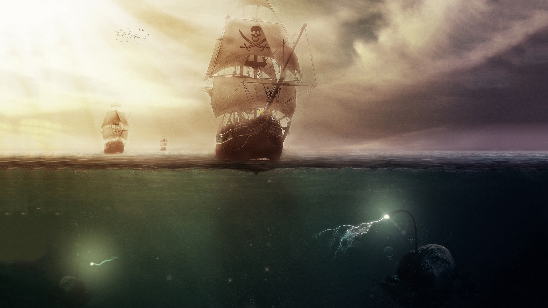 Pics Photos   Image Pirate Pattern Hd Wallpapers