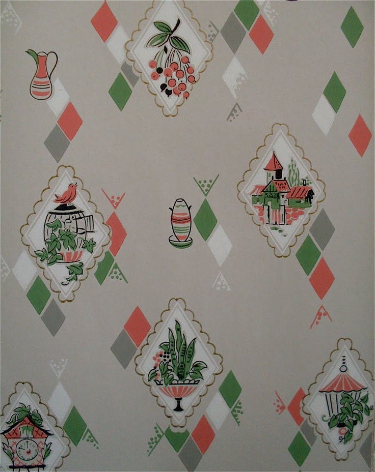 Free download 1950s wallpaper Patterns I Like Pinterest