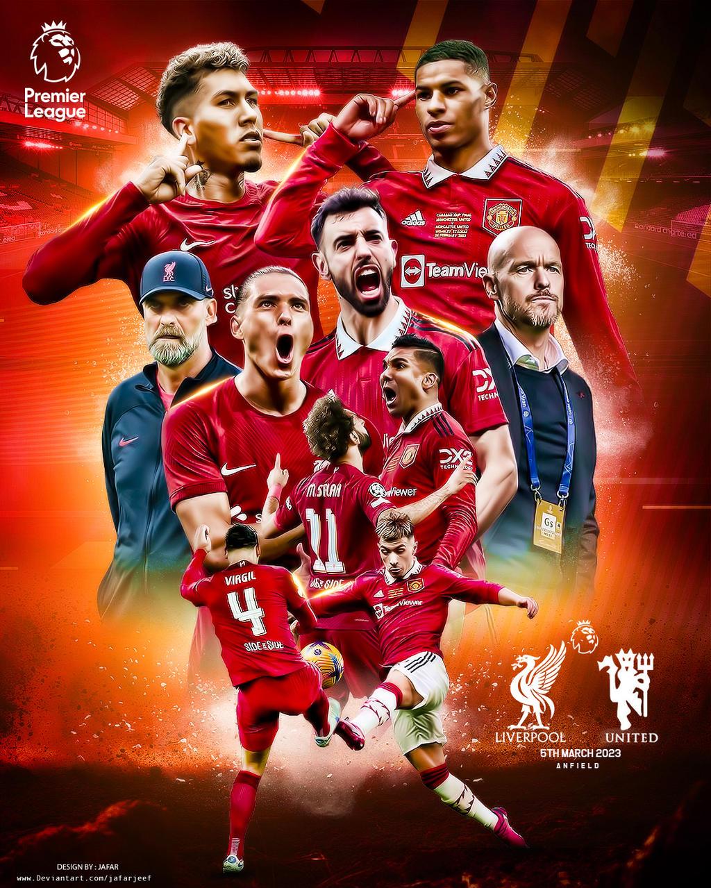 Liverpool Manchester United By Jafarjeef
