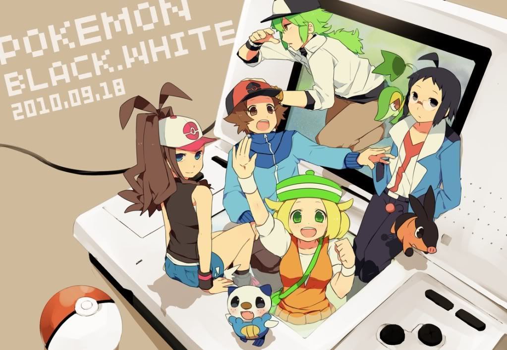 Black And White Pokemon Jpg