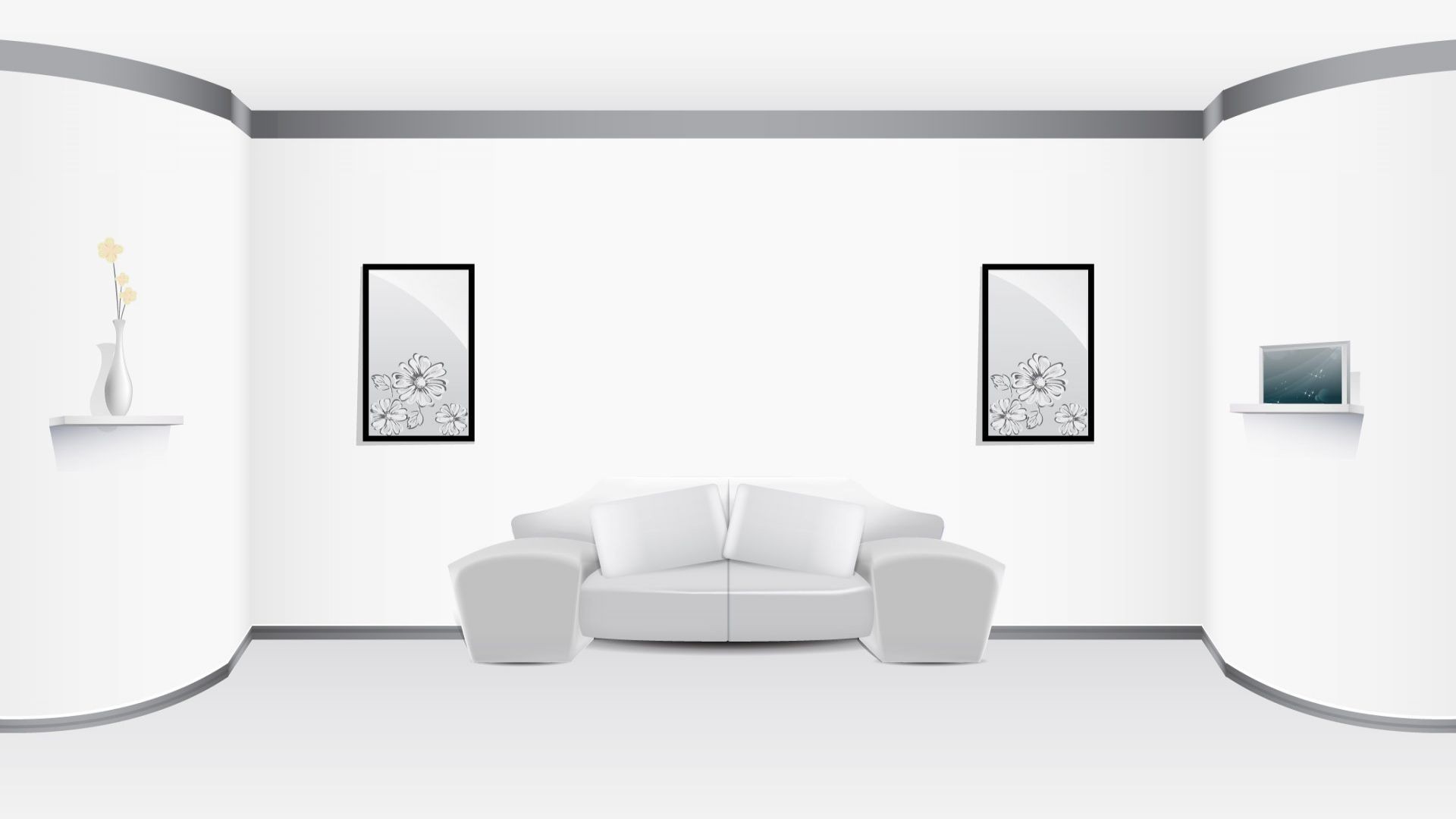 White Room Wallpaper HD