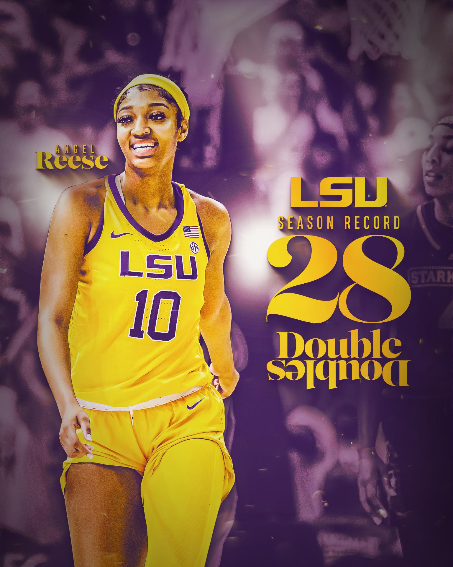 Lsu Women S Basketball On Angel Reese Continues To Make