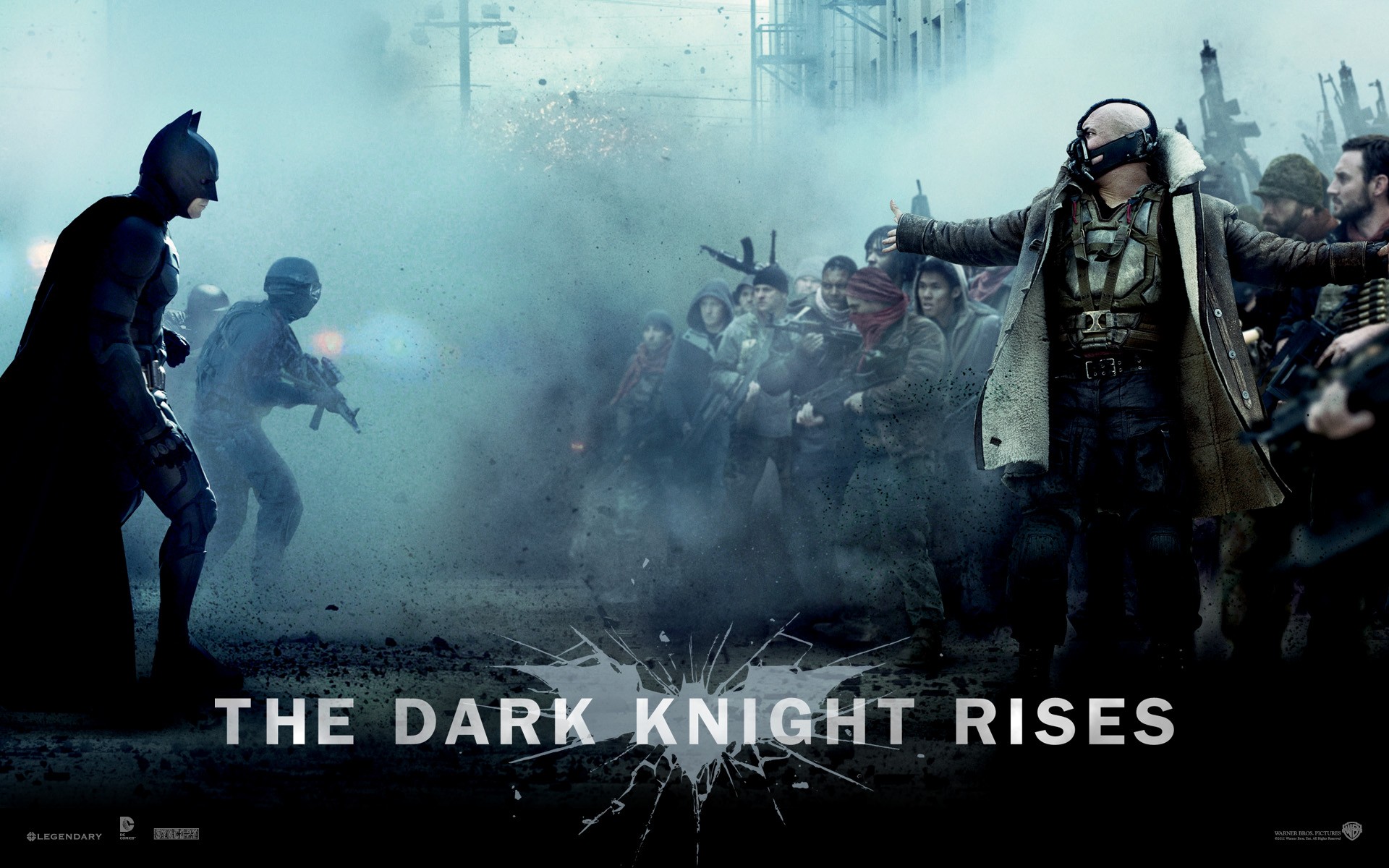 Wallpaper Knight Rises Dark Batman Bie
