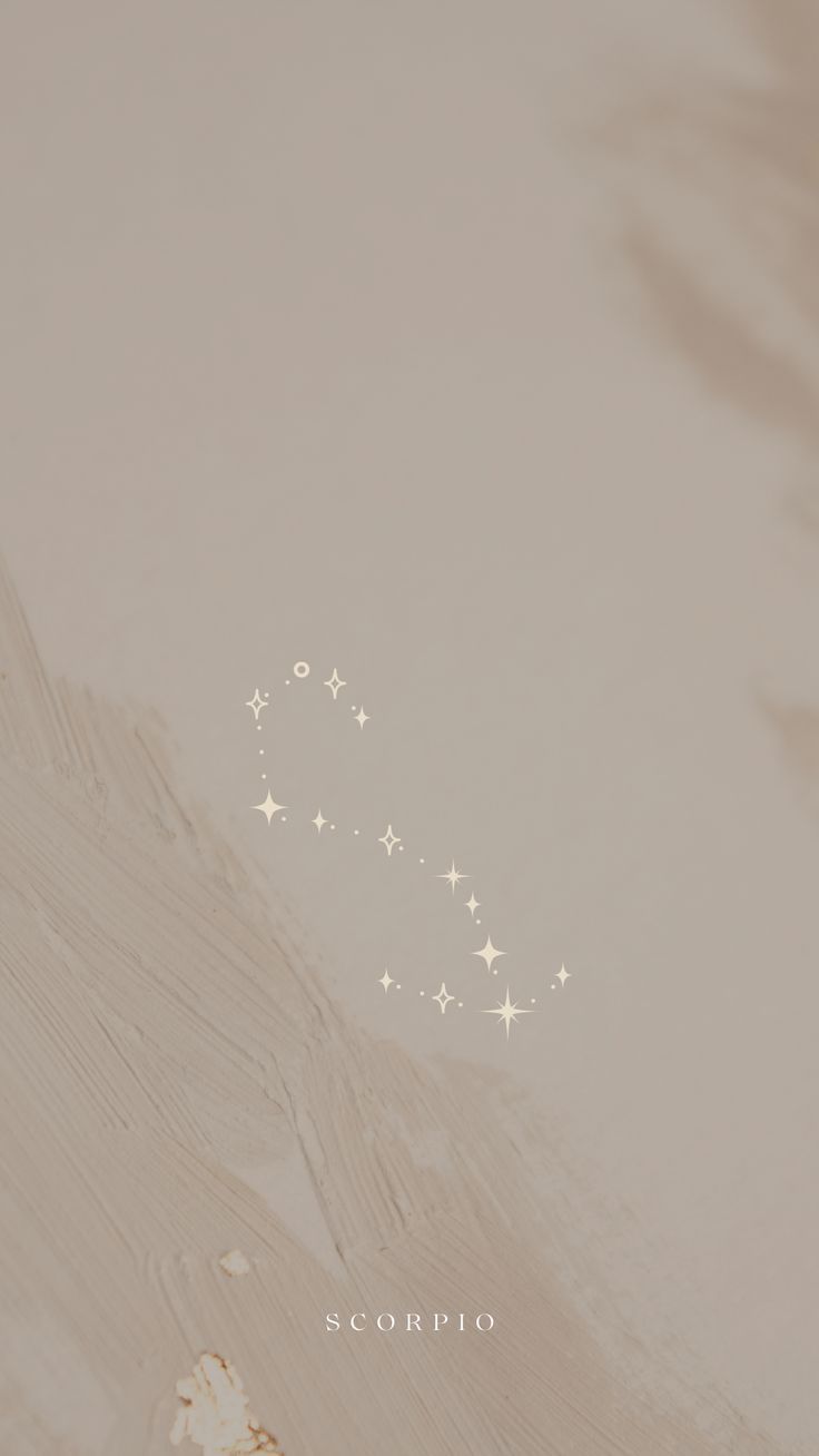 Scorpio Aesthetic Astrology Wallpaper For Phone