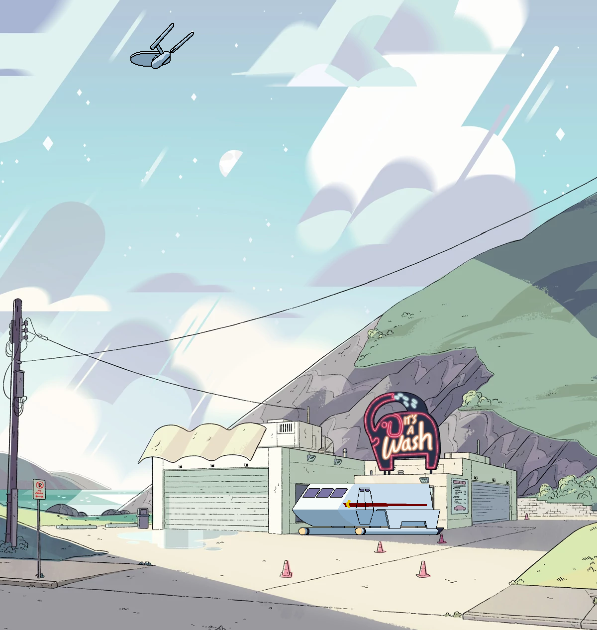 So I Did Several Crossover Pics Using Steven Universe Background