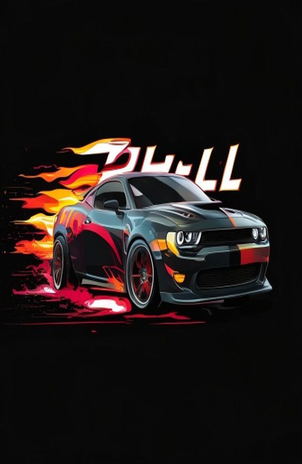 Dodge Hellcat Logo Wallpaper