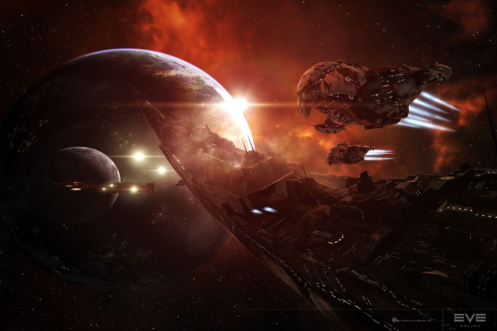 Eve Online Wallpaper Spaceships