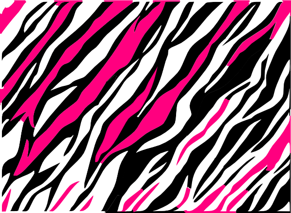 Black And White Zebra Print Background Clip Art at Clkercom   vector