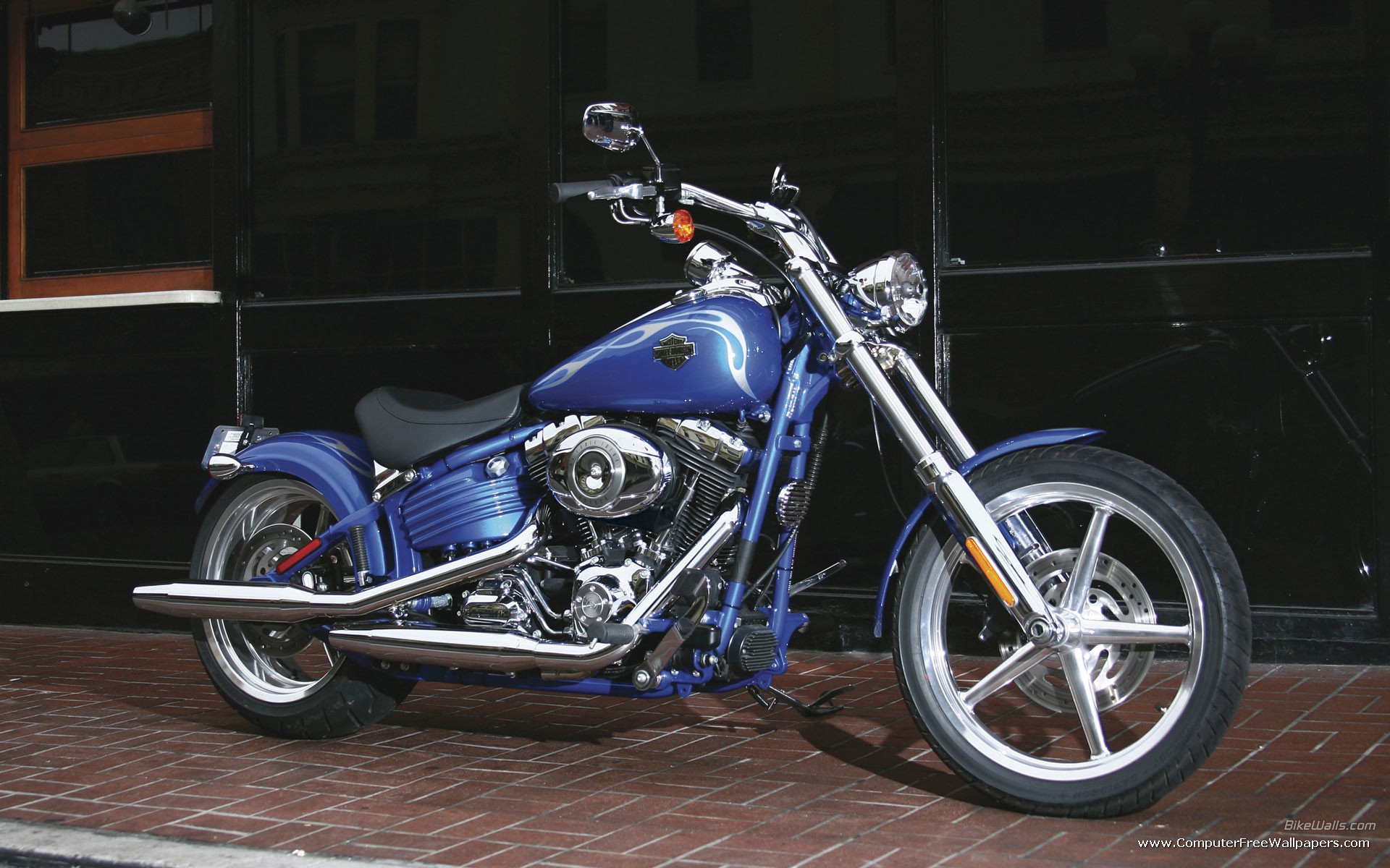 Harley Fxcwc Rocker Davidson Screen Savers Wallpaper Bikes