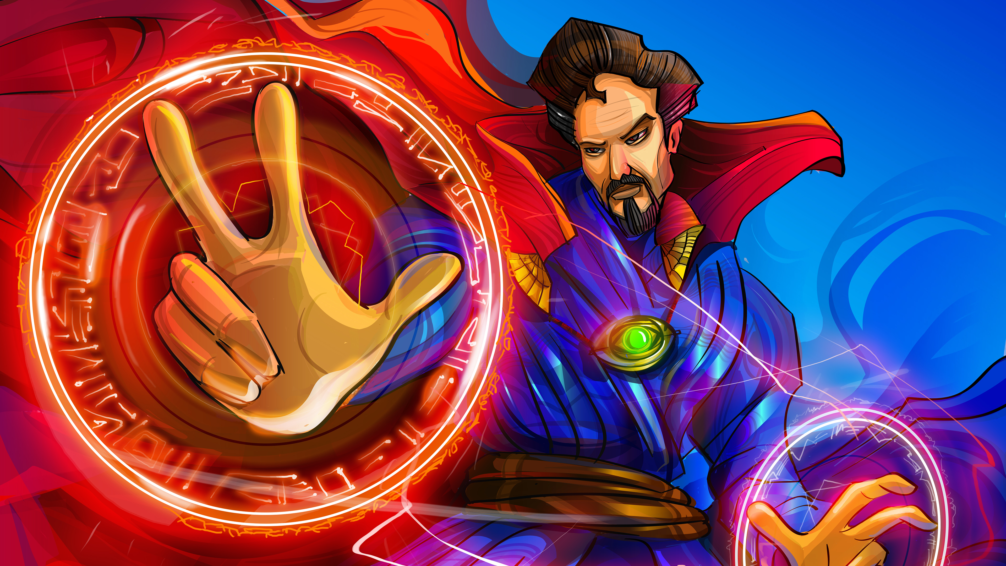 Doctor Strange 4k Artwork Wallpaper HD Superheroes Image