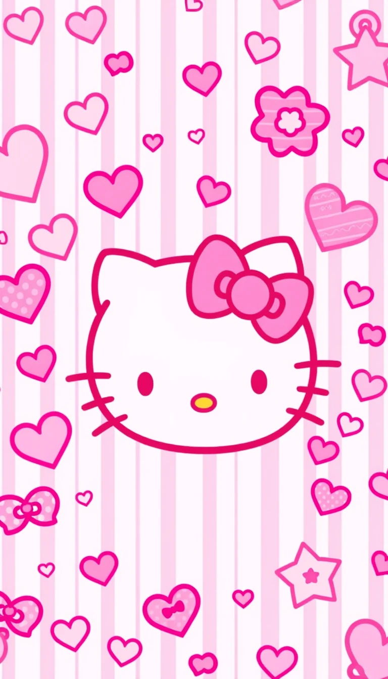 Hello Kitty Wallpaper Pink