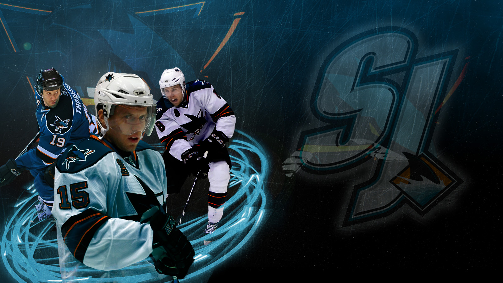 Hockey San Jose Sharks Trio Top 457804 With Resolutions 1600900 1600x900