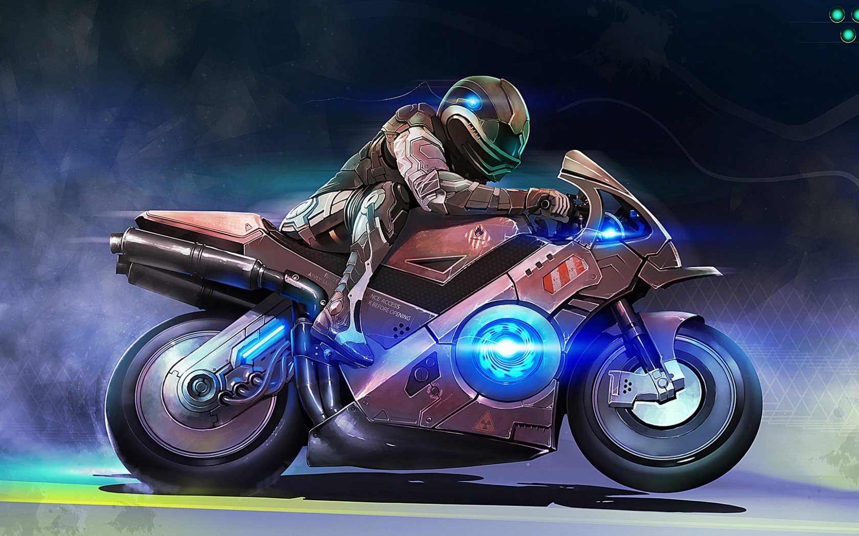 [48 ] Motorcycle Art Wallpaper
