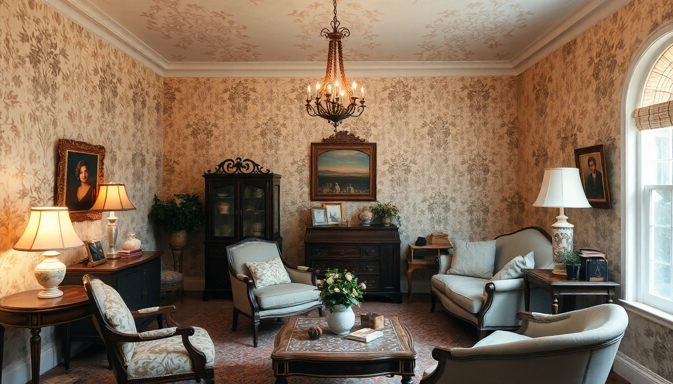 Waverly Williamsburg Wallpaper