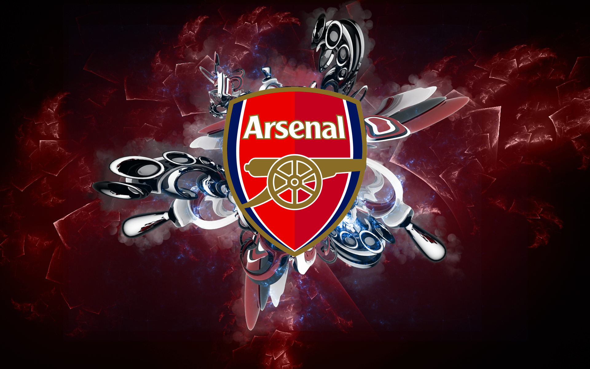 Arsenal Football Club Logo Full Quality HD Wallpaper