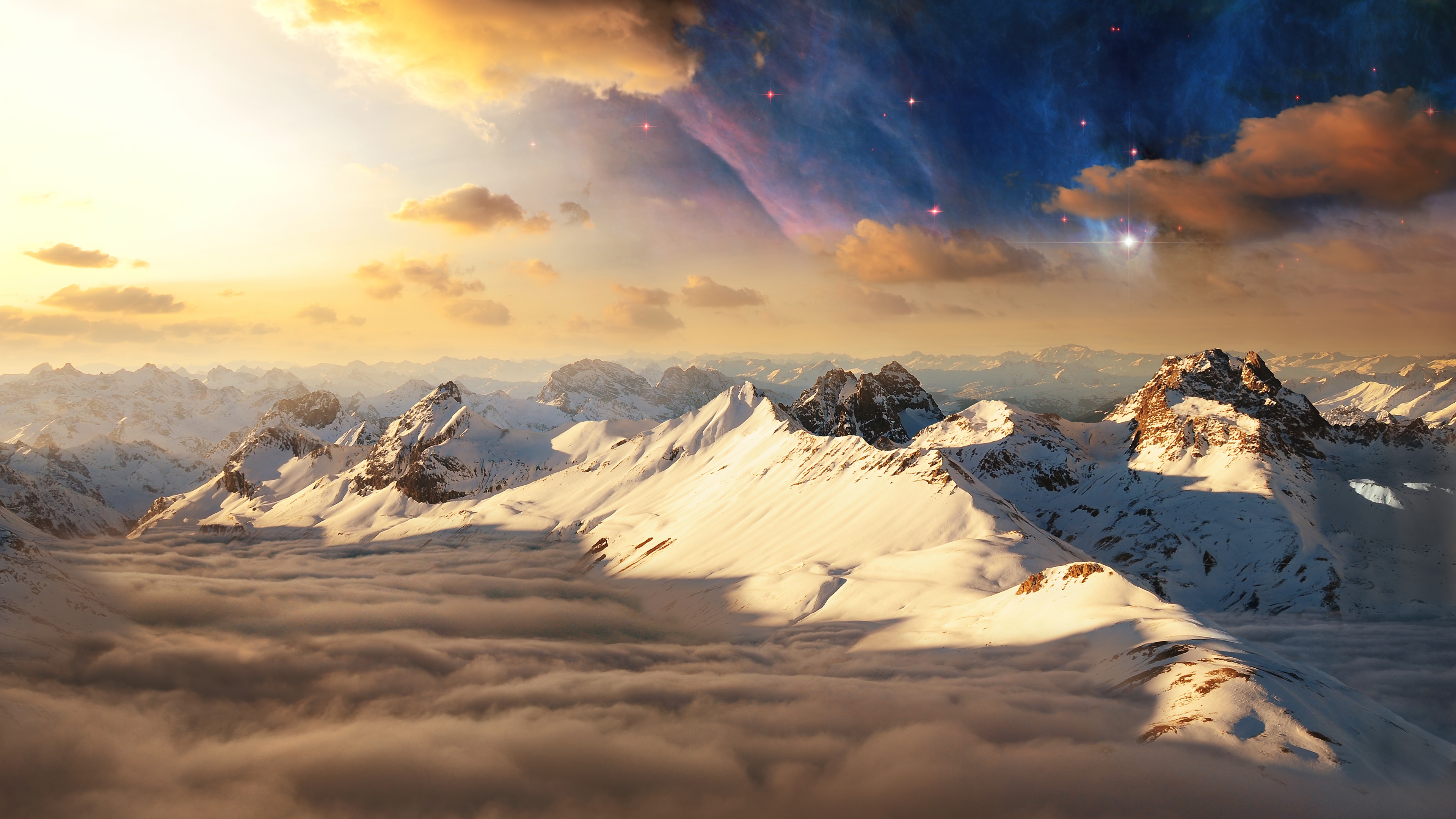 Swiss Alps Wallpaper 4k Aesthetic Mountains