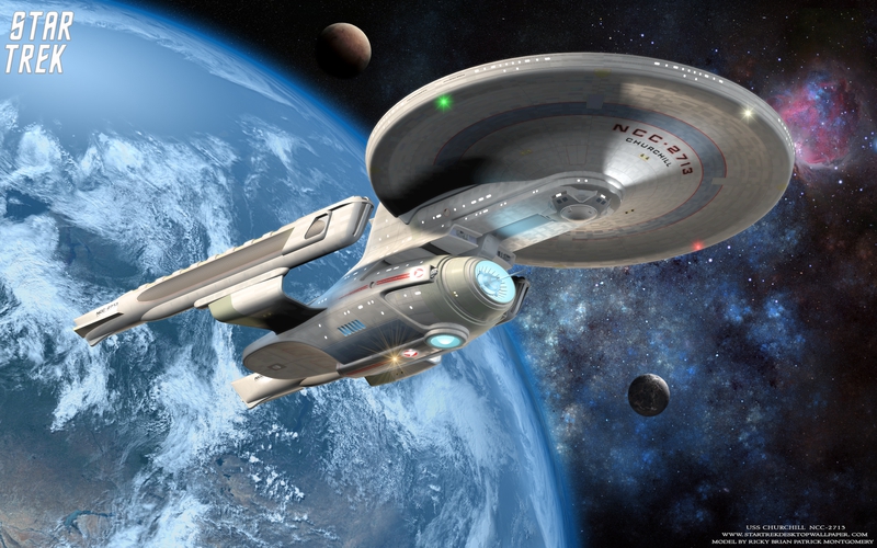 Ship Star Trek Uss Churchill Ncc Entertainment Movies HD
