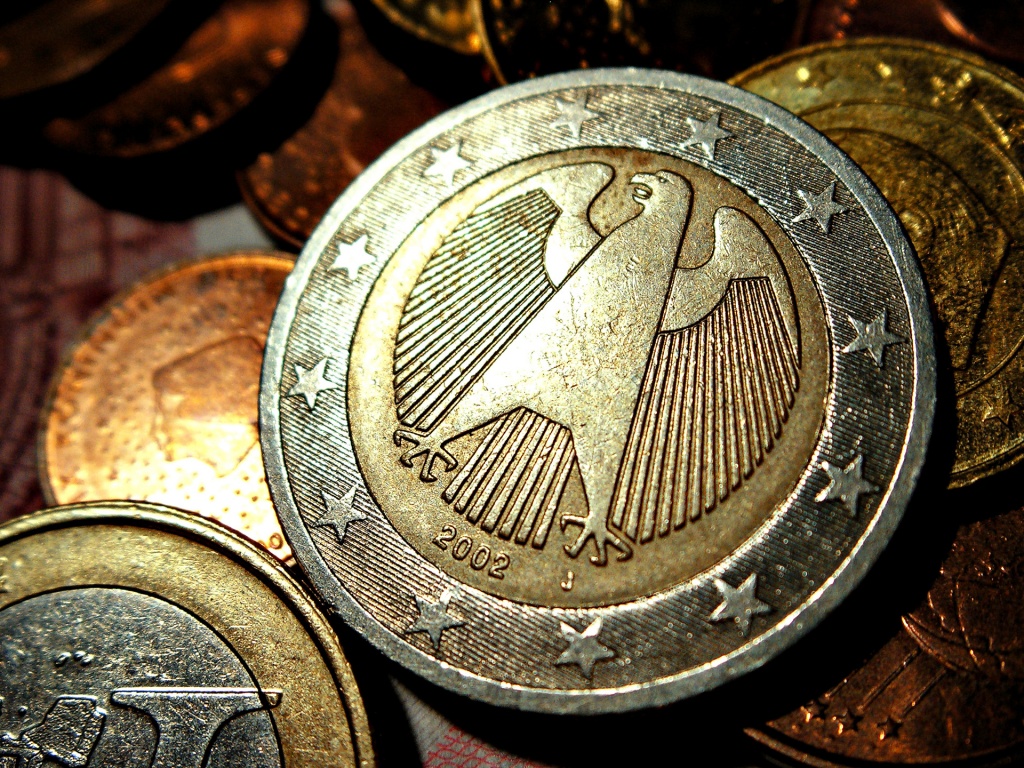 German Euro Coins Desktop Pc And Mac Wallpaper