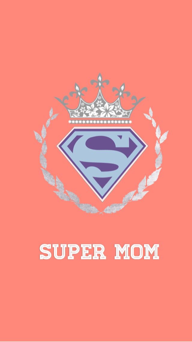 Super Mom Logo Quotes My Children