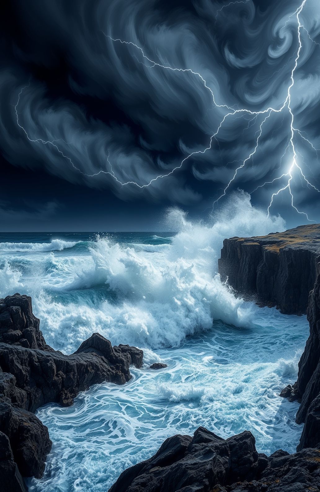 Stormy Ocean Wallpaper