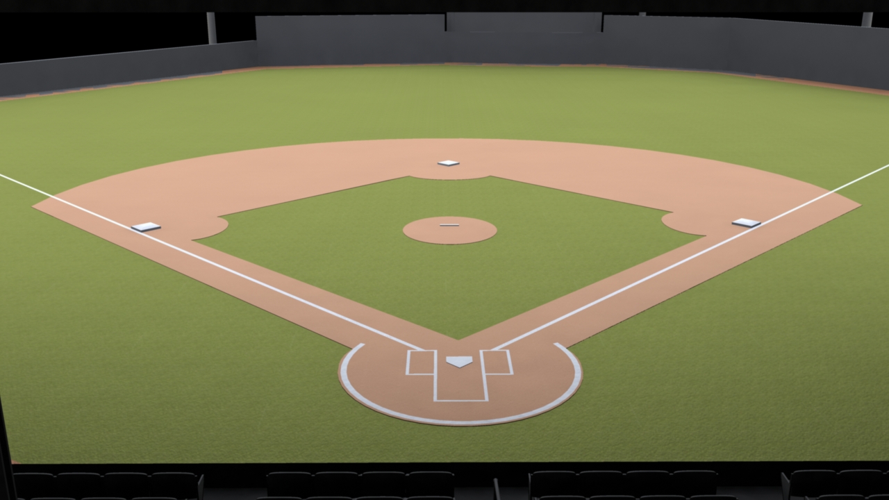 Baseball Diamond Background For My Field