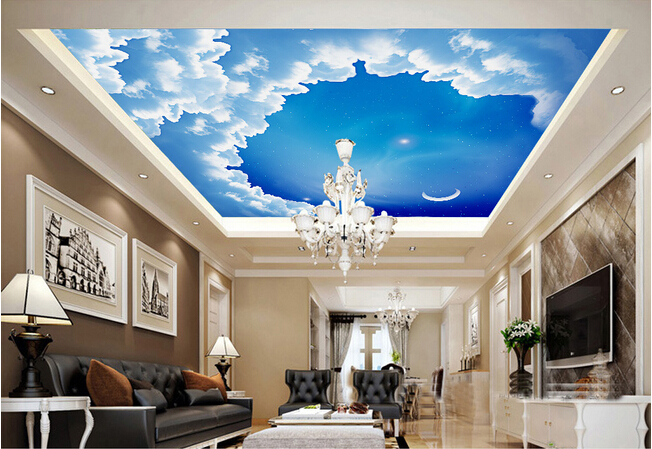 Popular Ceiling Wallpaper Clouds Buy Cheap Ceiling Wallpaper Clouds 652x449