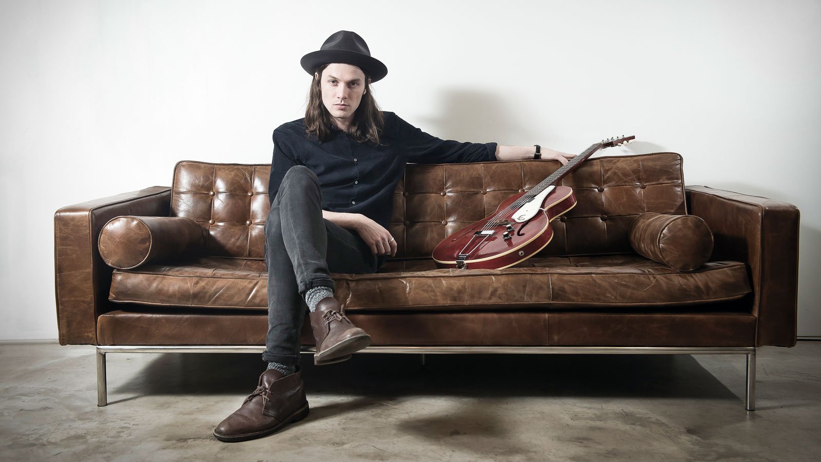 James Bay talks hollowbodies solos and Chaos And The Calm