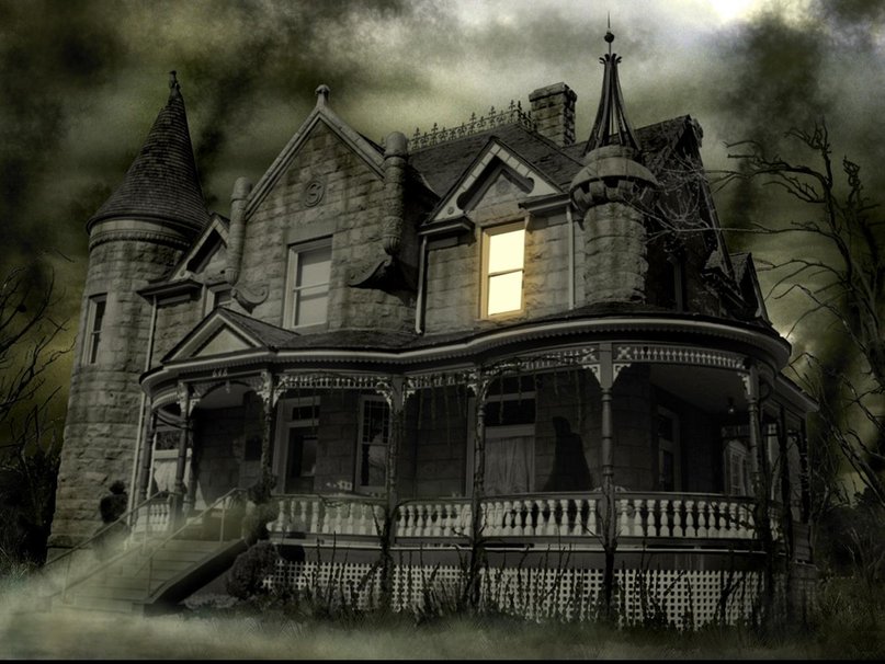 Spooky House Wallpaper