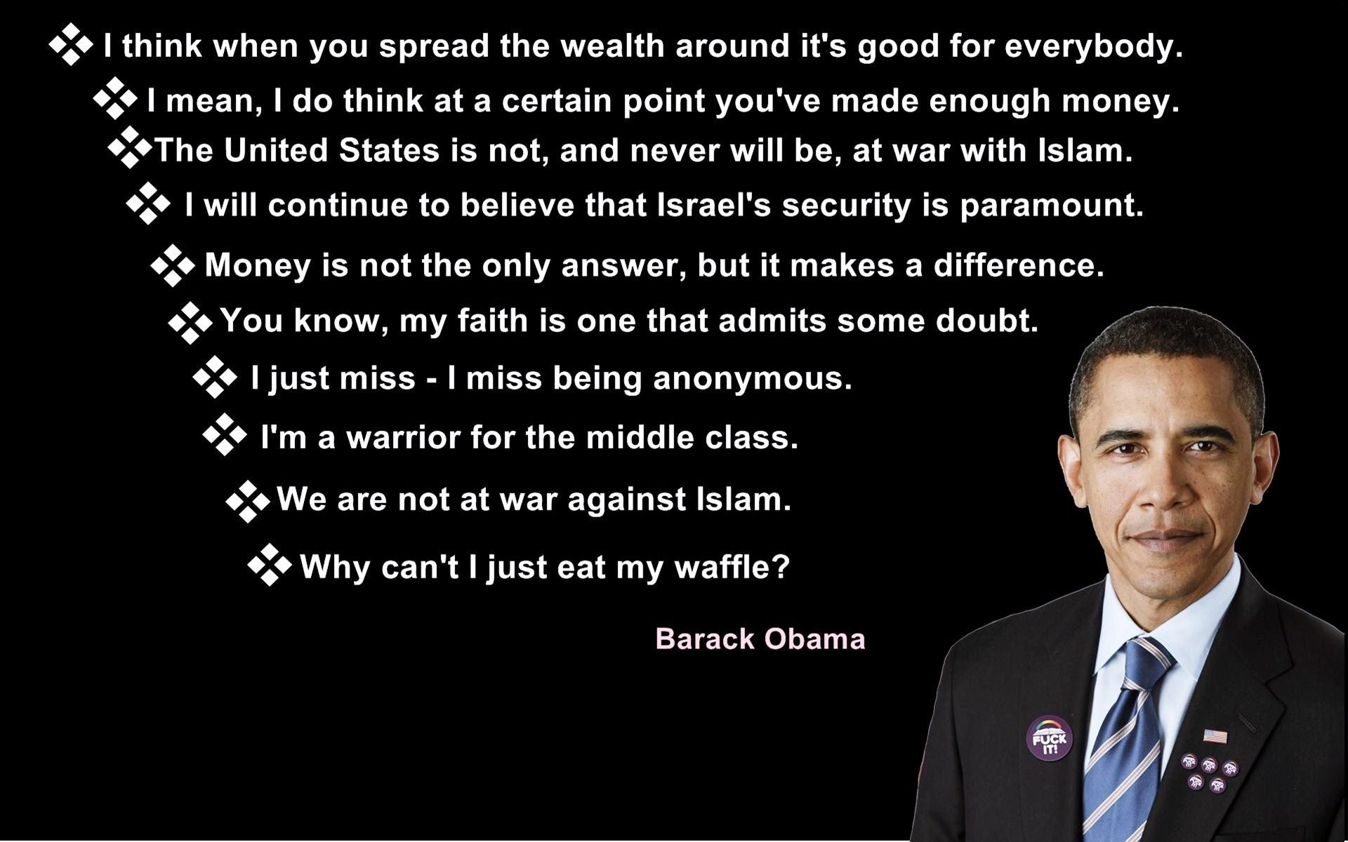 Barack Obama Top Quotes Wallpaper Baltana