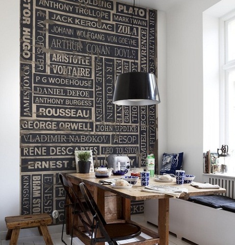 Home Office Wallpaper Ideas Grasscloth