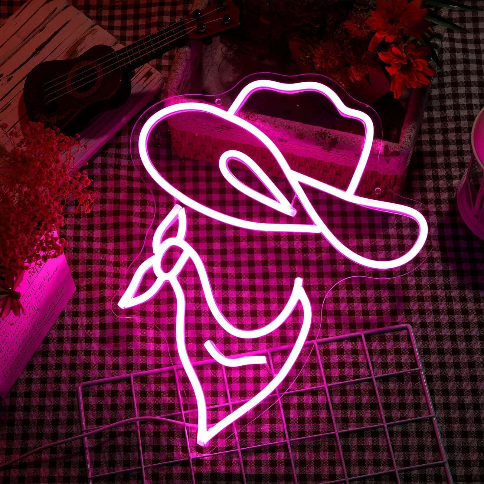 Pink Cowgirl Aesthetic Wallpaper