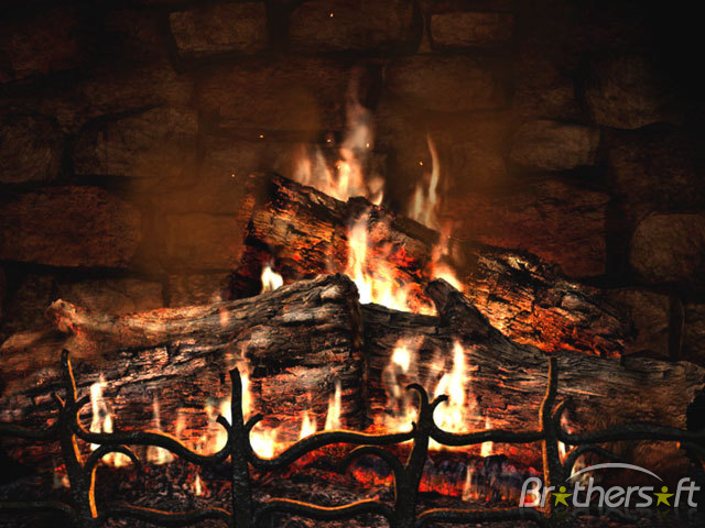 screensaver fireplace free download