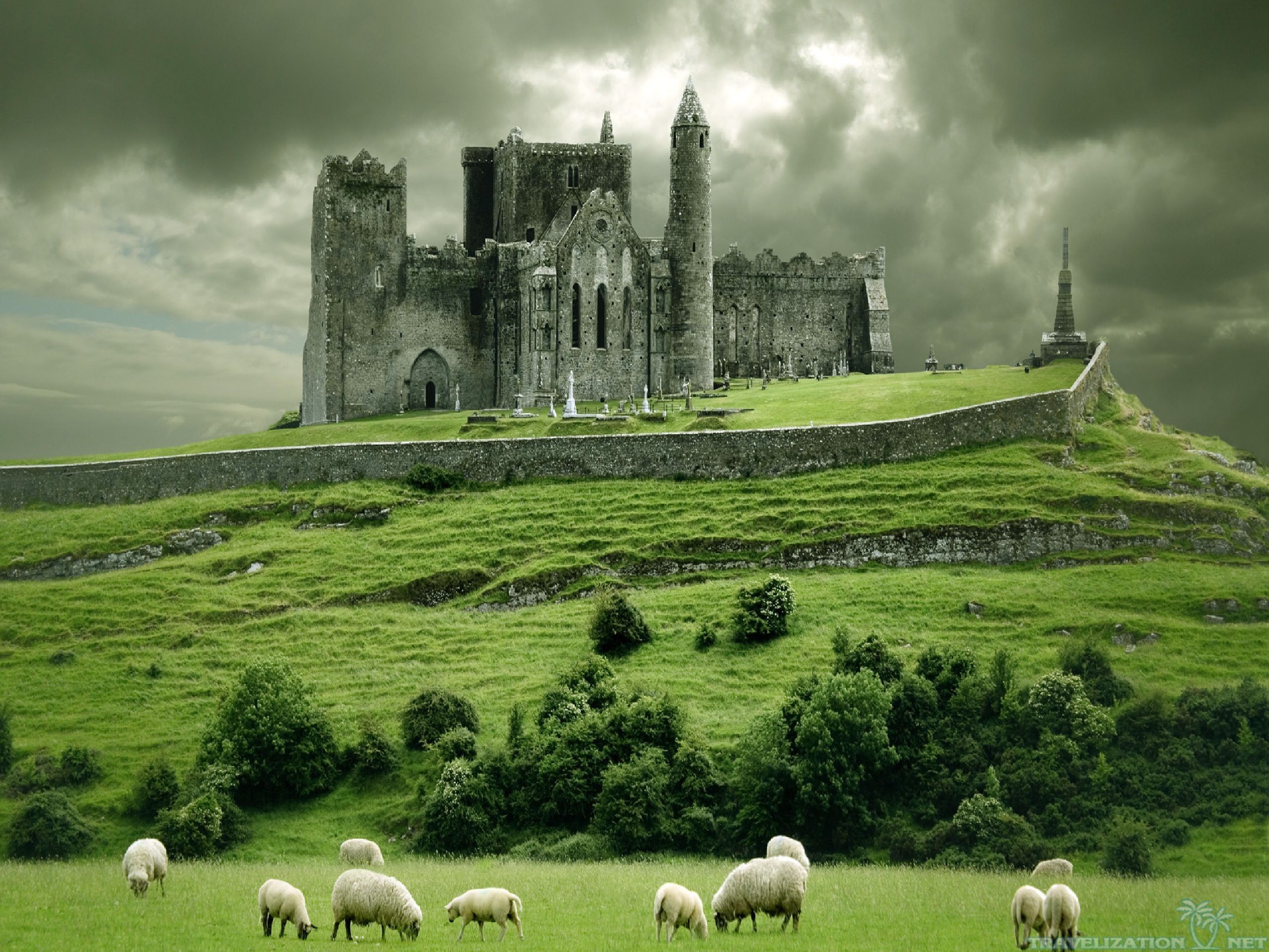 Irish Countryside Wallpaper Image